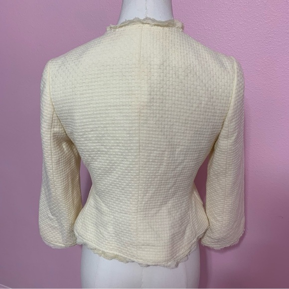 VTG Banana Republic Cream Wool  Jacket/Blazer - 2P - Picture 2 of 12
